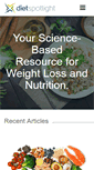 Mobile Screenshot of dietspotlight.com